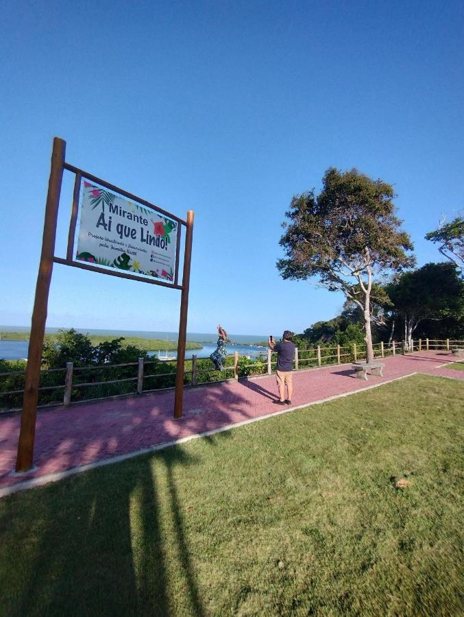 Pousada Tropicalia Tranquilidade A Beira Mar Santa Cruz Cabrália Exterior foto