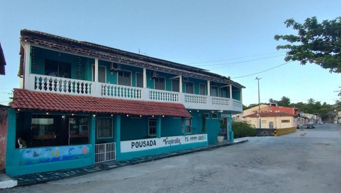 Pousada Tropicalia Tranquilidade A Beira Mar Santa Cruz Cabrália Exterior foto