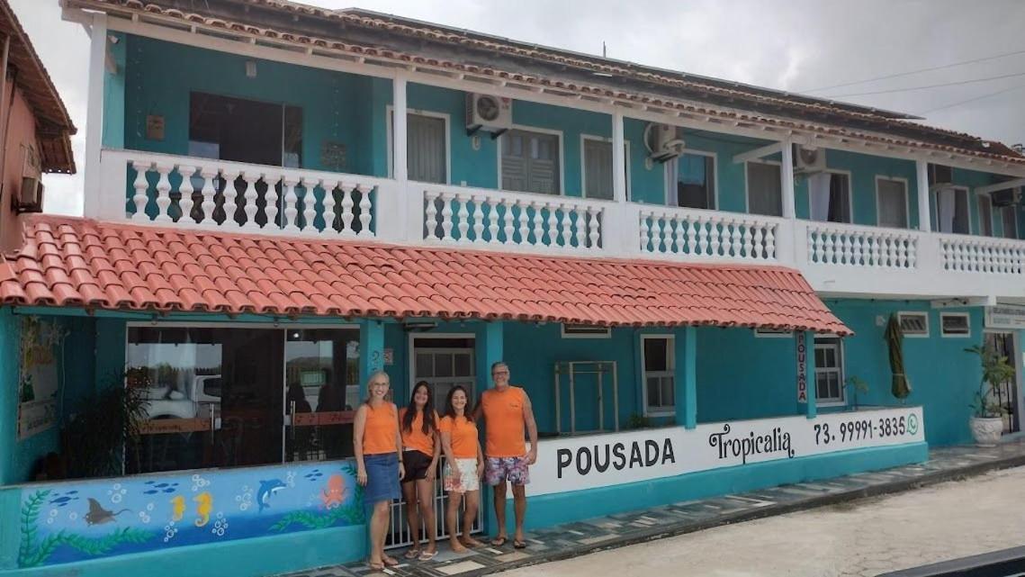 Pousada Tropicalia Tranquilidade A Beira Mar Santa Cruz Cabrália Exterior foto