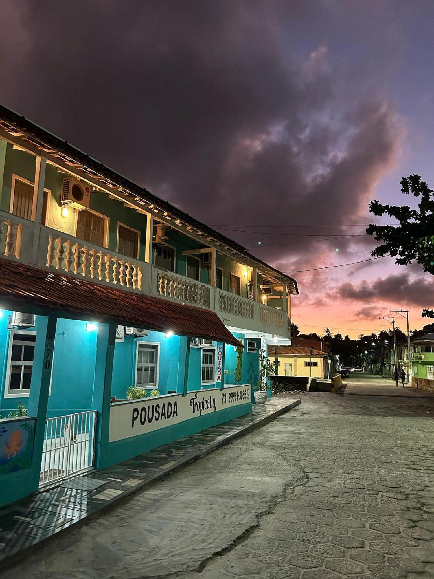 Pousada Tropicalia Tranquilidade A Beira Mar Santa Cruz Cabrália Exterior foto